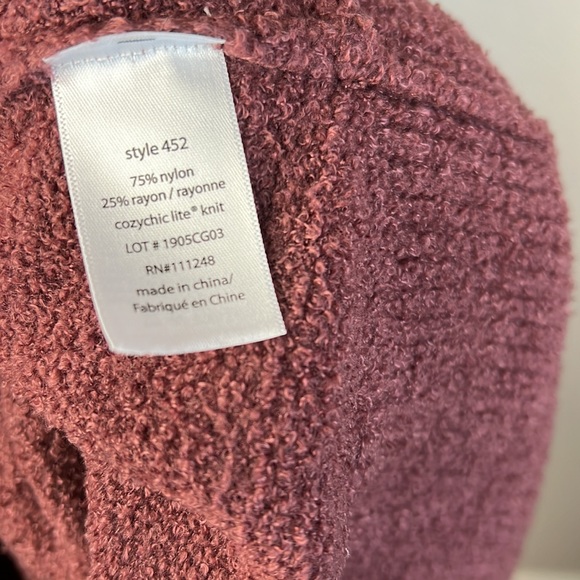 NWOT Barefoot Dreams CozyChic Lite Circle Cardigan - Picture 6 of 6